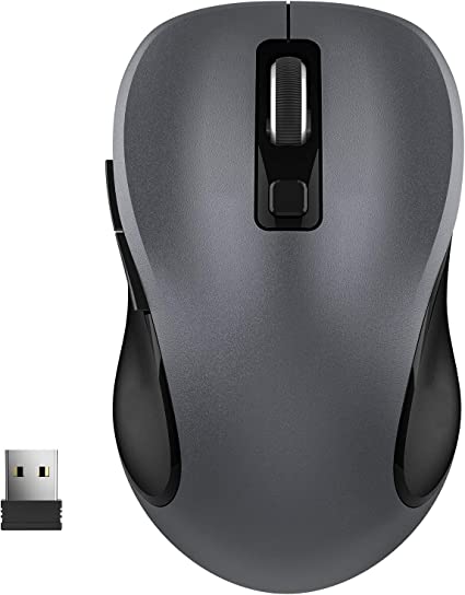 Wireless Mouse for Laptop, Ergonomic Computer Mouse